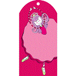   Prima Ballerina Party Bag Tags by Paper Eskimo (12 per pack)